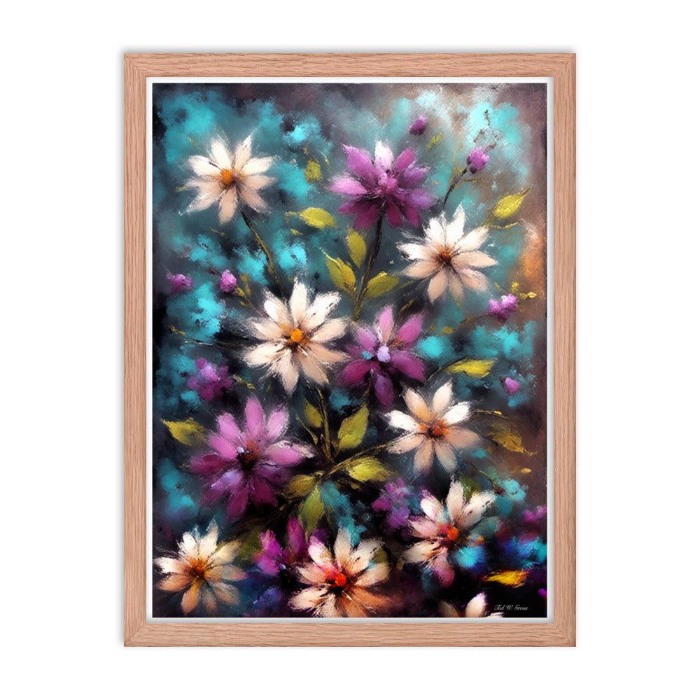 Daisy Dance - Framed Matte Poster Home & Garden > Decor > Artwork > Posters, Prints, & Visual Artwork