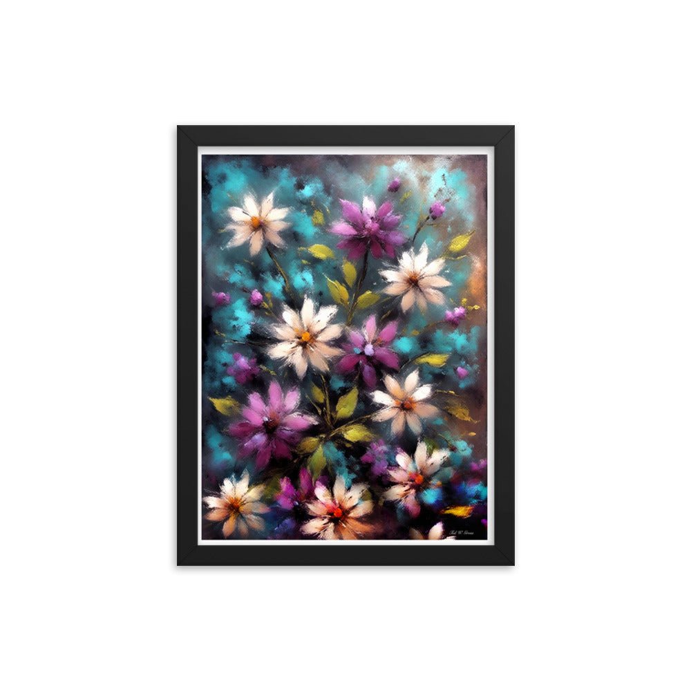 Daisy Dance - Framed Matte Poster Home & Garden > Decor > Artwork > Posters, Prints, & Visual Artwork