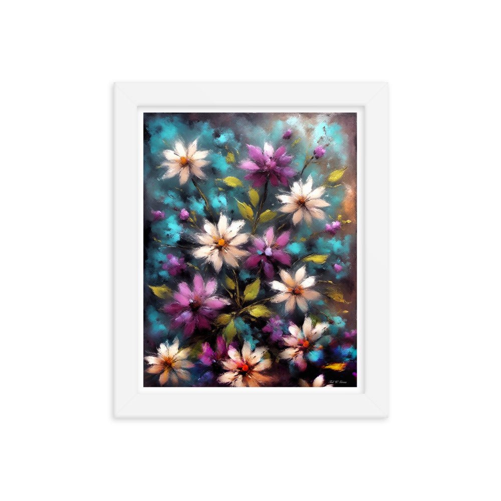 Daisy Dance - Framed Matte Poster Home & Garden > Decor > Artwork > Posters, Prints, & Visual Artwork