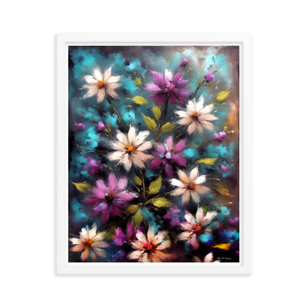 Daisy Dance - Framed Matte Poster Home & Garden > Decor > Artwork > Posters, Prints, & Visual Artwork