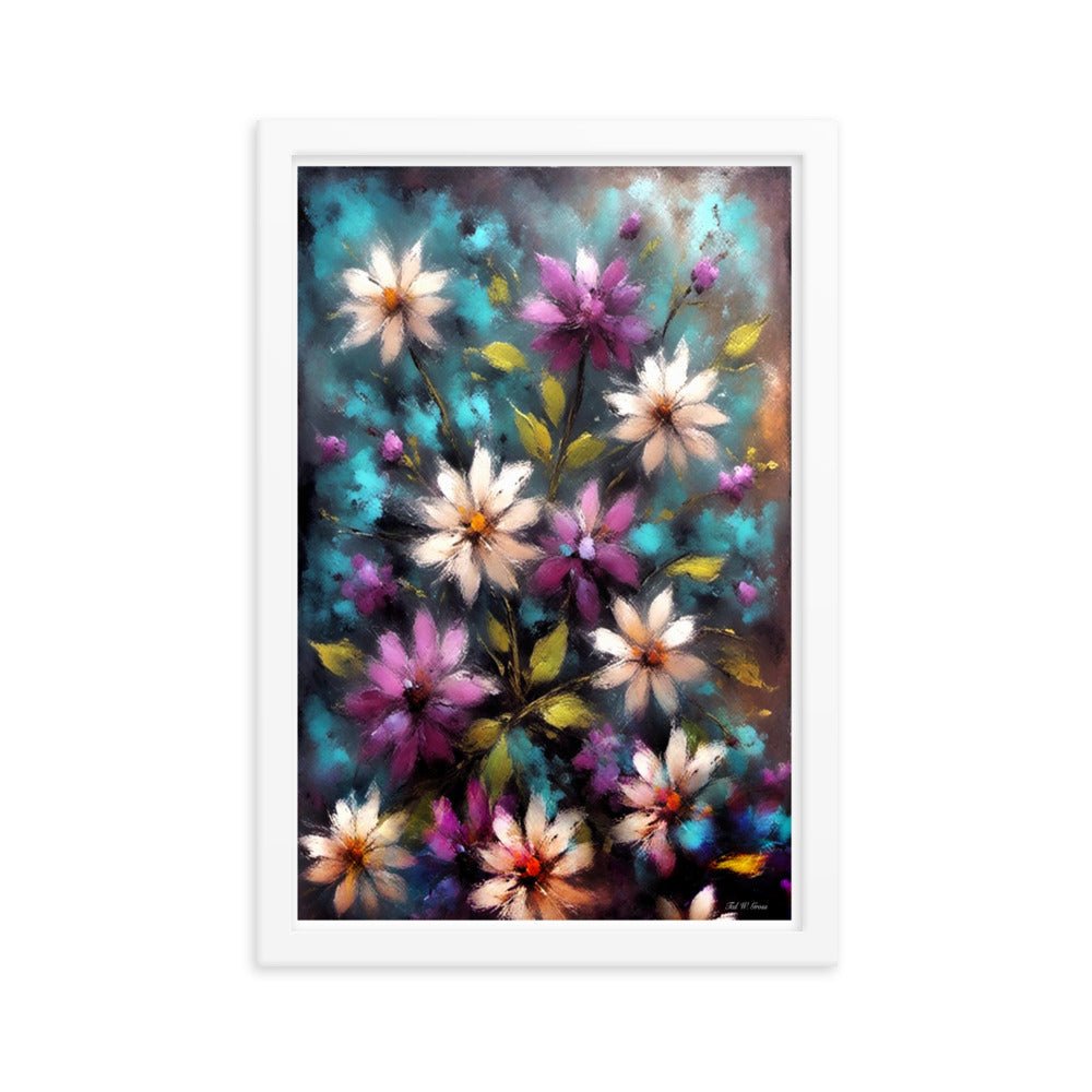 Daisy Dance - Framed Matte Poster Home & Garden > Decor > Artwork > Posters, Prints, & Visual Artwork