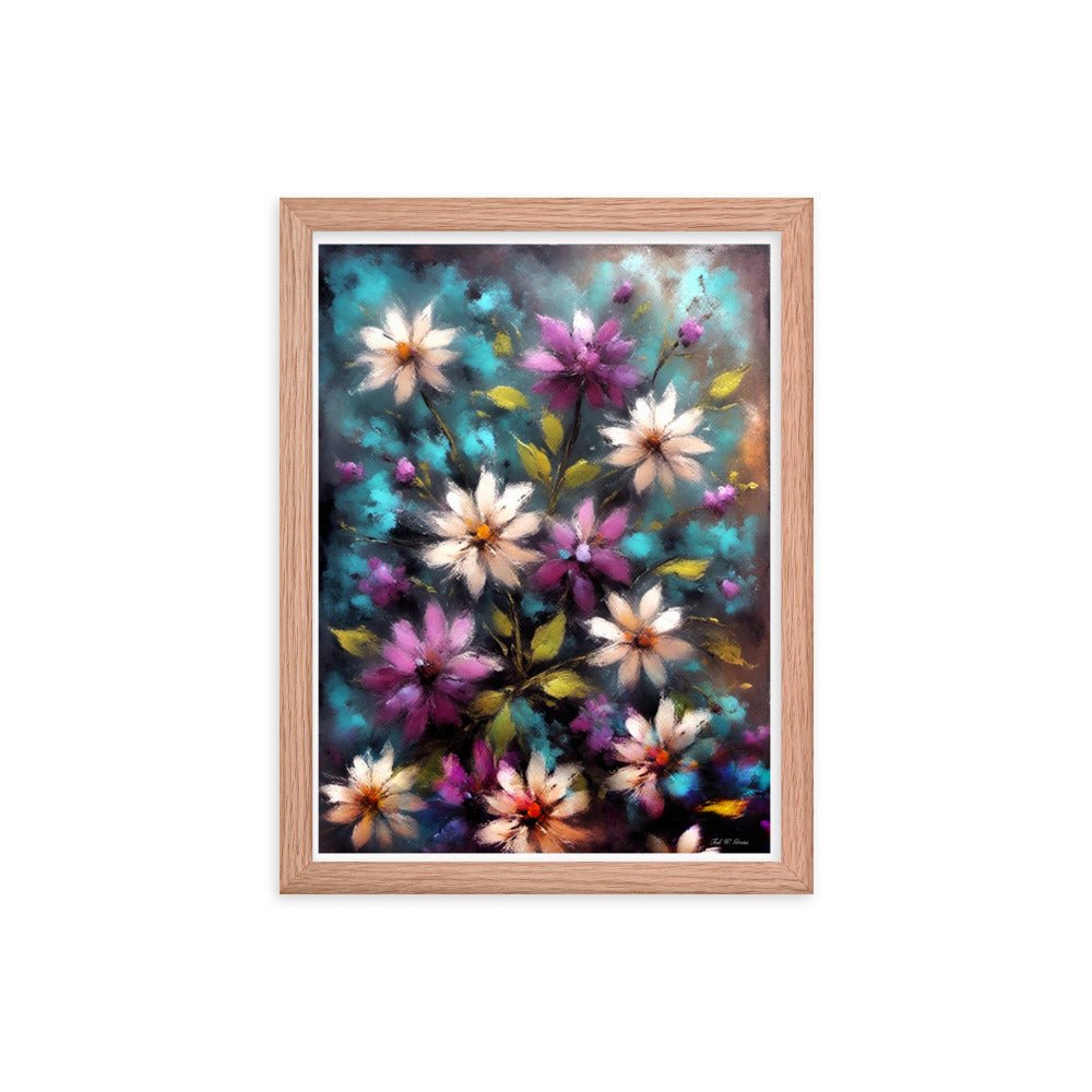 Daisy Dance - Framed Matte Poster Home & Garden > Decor > Artwork > Posters, Prints, & Visual Artwork