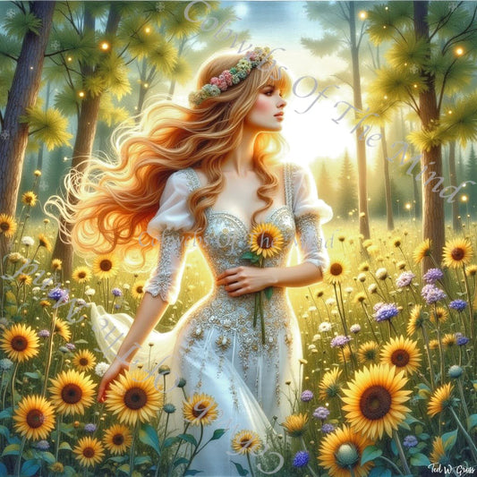 Daybreak Dream - OpenSea Feminine Mosaic NFT 1 - Drop - Cobwebs Of The Mind