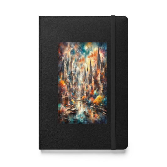 Dusk Over the Riverside - Elegant Hardcover Journal Notebook Journals