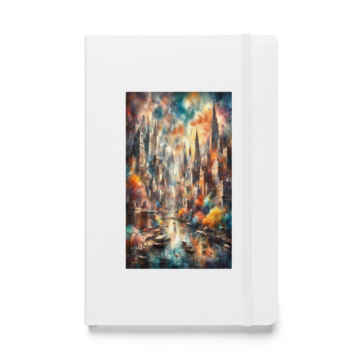 Dusk Over the Riverside - Elegant Hardcover Journal Notebook Journals