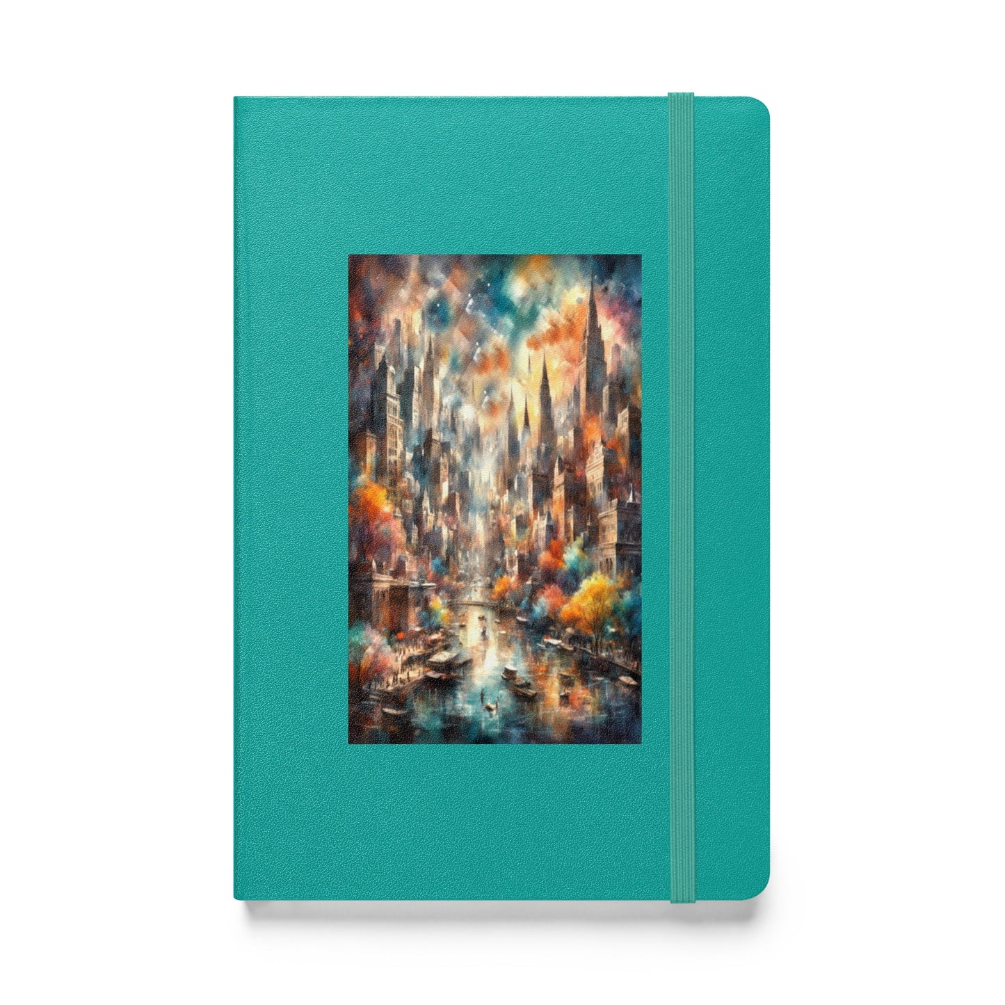 Dusk Over the Riverside - Elegant Hardcover Journal Notebook Journals