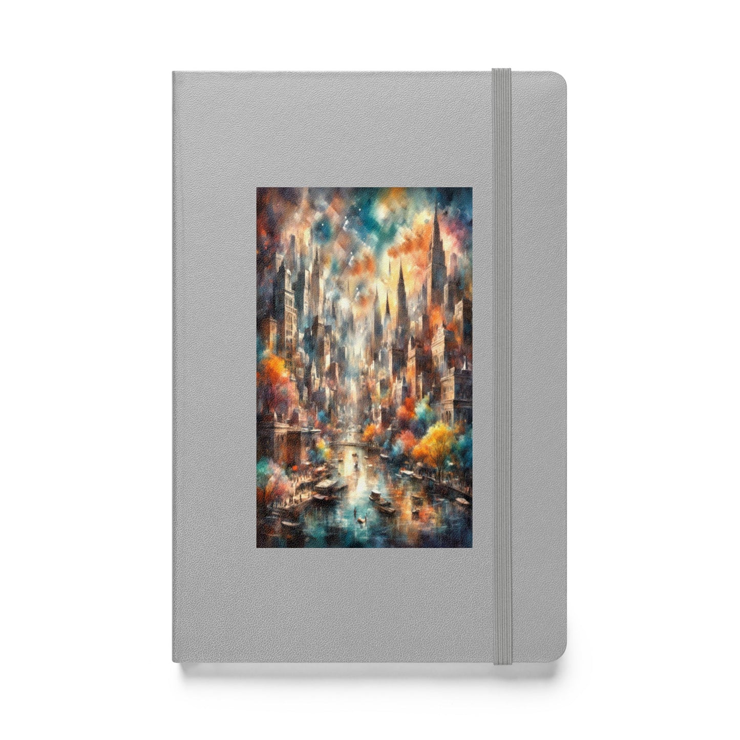 Dusk Over the Riverside - Elegant Hardcover Journal Notebook Journals