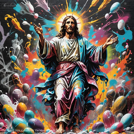 Easter Vibrancy - Digital Art Bible Cobwebs Of The Mind digital art easter new testament Art > Digital Art > Cobwebs Of The Mind > Abstract > Digital Compositions