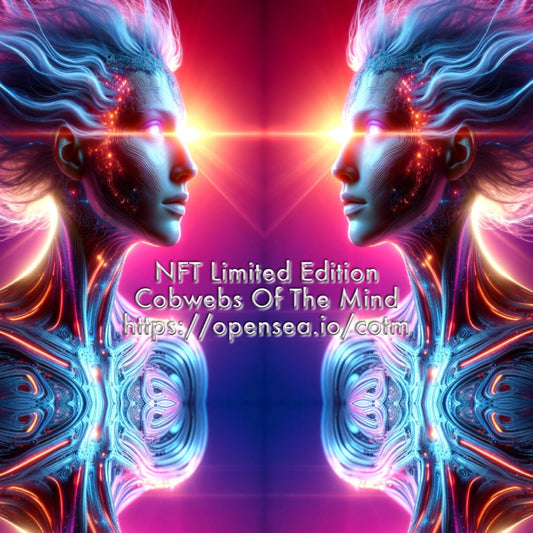 Electric Enigma Twins - OpenSea NFT Elite Legendary 1-Drop Art > Digital Art > Cobwebs Of The Mind > Abstract > Digital Compositions