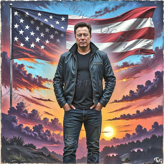 Elon Musk #1 - OpenSea NFT American Reverie Legendary 1 - Drop - Cobwebs Of The Mind