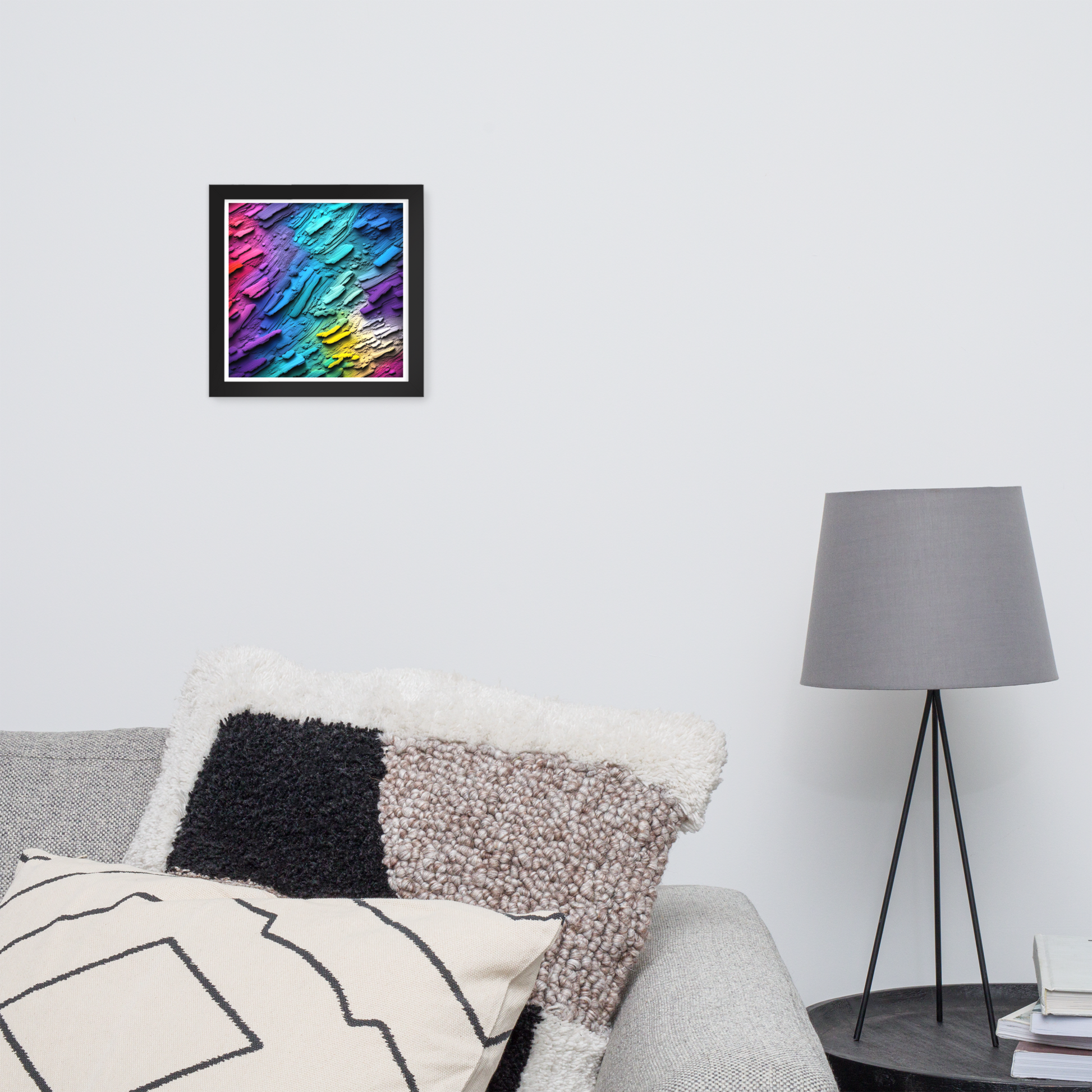 Rainbow Spectrum - Framed Matte Poster Home & Garden > Decor > Artwork > Posters, Prints, & Visual Artwork