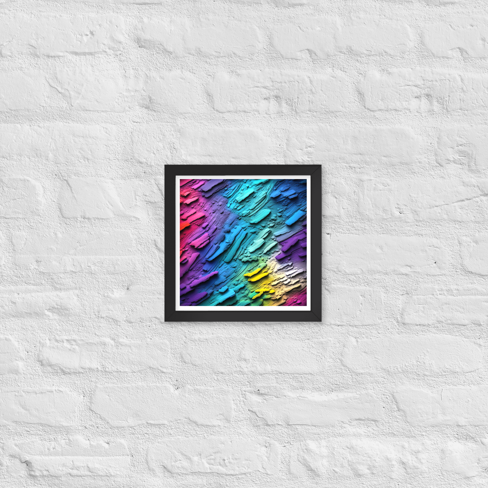 Rainbow Spectrum - Framed Matte Poster Home & Garden > Decor > Artwork > Posters, Prints, & Visual Artwork