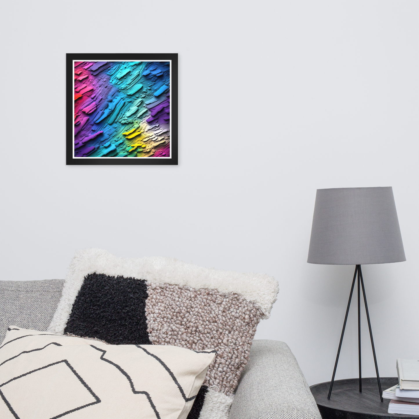 Rainbow Spectrum - Framed Matte Poster Home & Garden > Decor > Artwork > Posters, Prints, & Visual Artwork