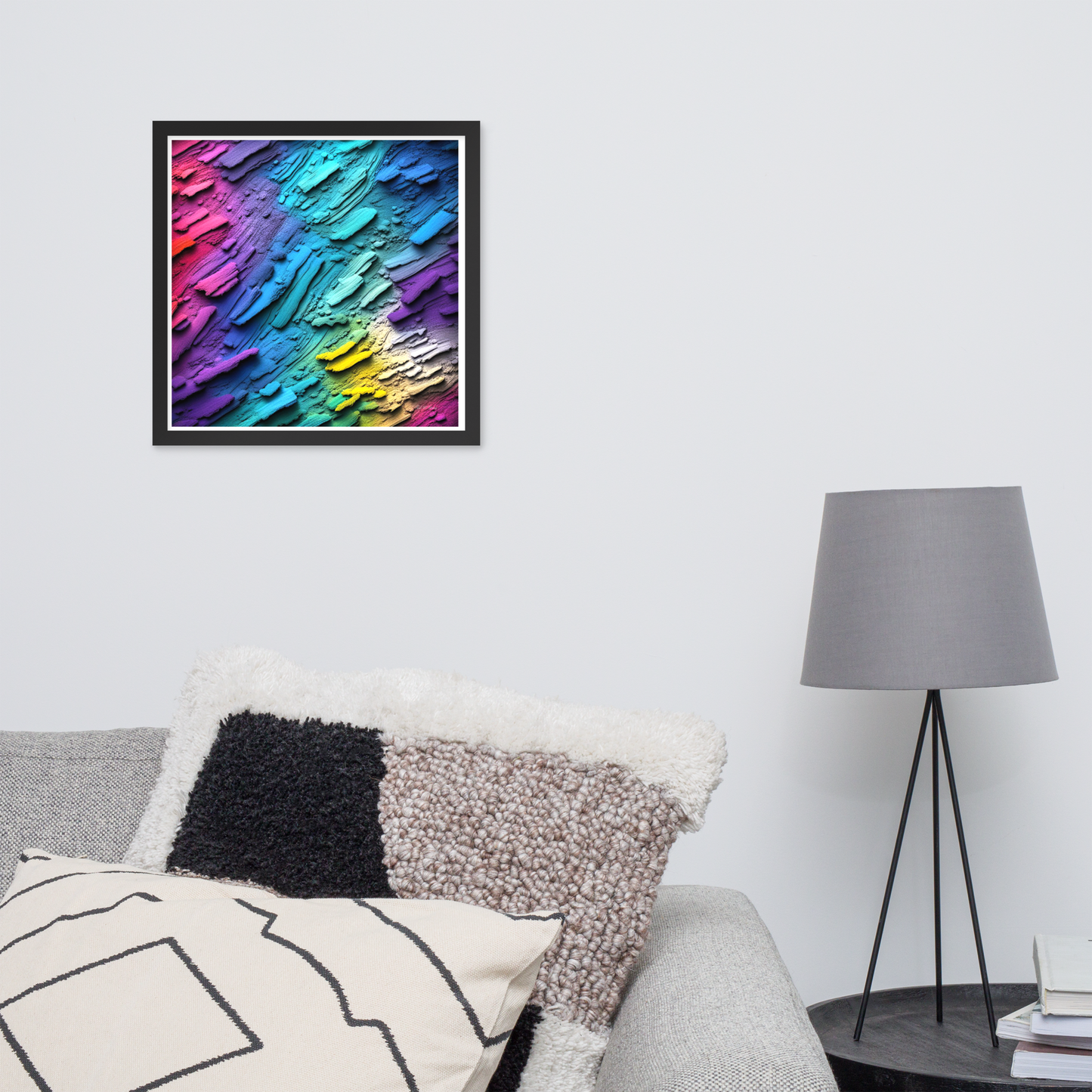 Rainbow Spectrum - Framed Matte Poster Home & Garden > Decor > Artwork > Posters, Prints, & Visual Artwork