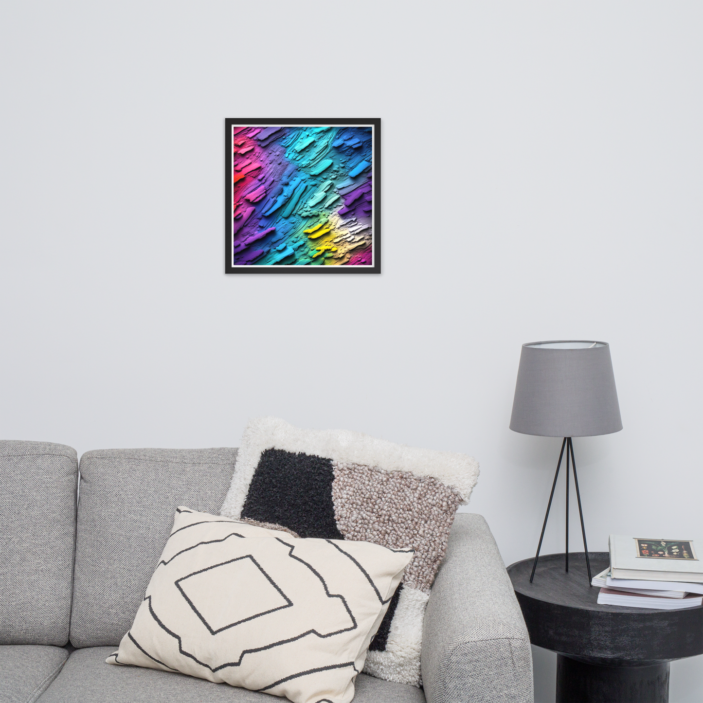 Rainbow Spectrum - Framed Matte Poster Home & Garden > Decor > Artwork > Posters, Prints, & Visual Artwork