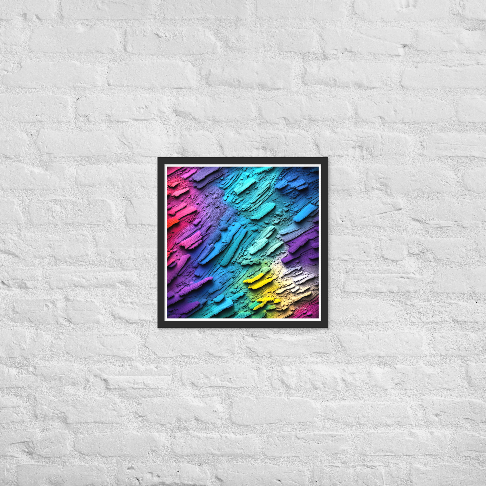 Rainbow Spectrum - Framed Matte Poster Home & Garden > Decor > Artwork > Posters, Prints, & Visual Artwork