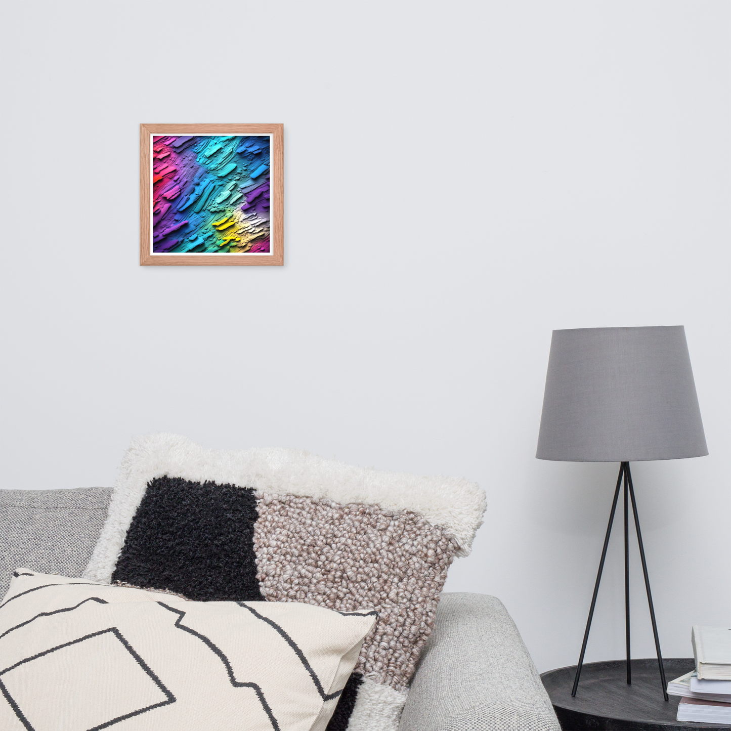 Rainbow Spectrum - Framed Matte Poster Home & Garden > Decor > Artwork > Posters, Prints, & Visual Artwork