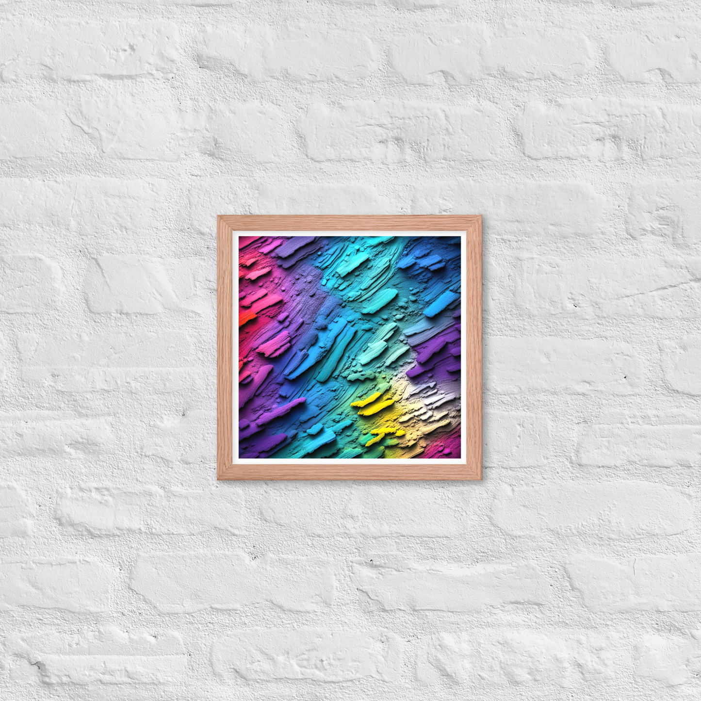 Rainbow Spectrum - Framed Matte Poster Home & Garden > Decor > Artwork > Posters, Prints, & Visual Artwork