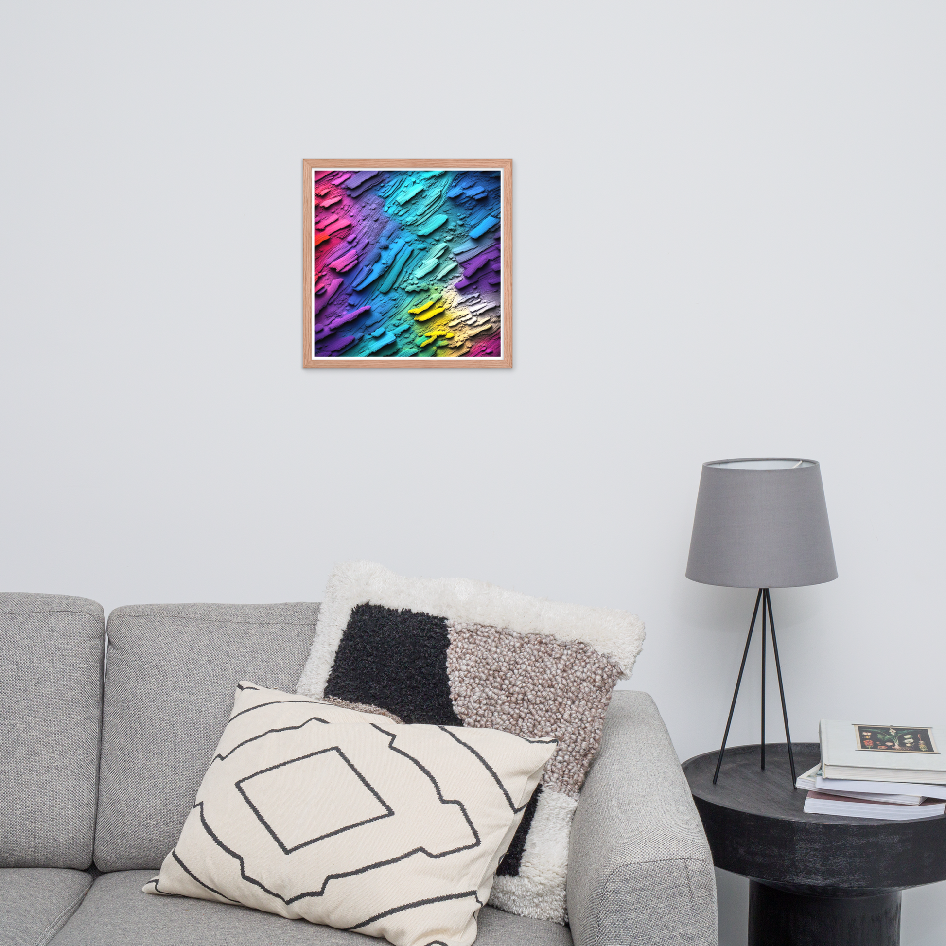 Rainbow Spectrum - Framed Matte Poster Home & Garden > Decor > Artwork > Posters, Prints, & Visual Artwork