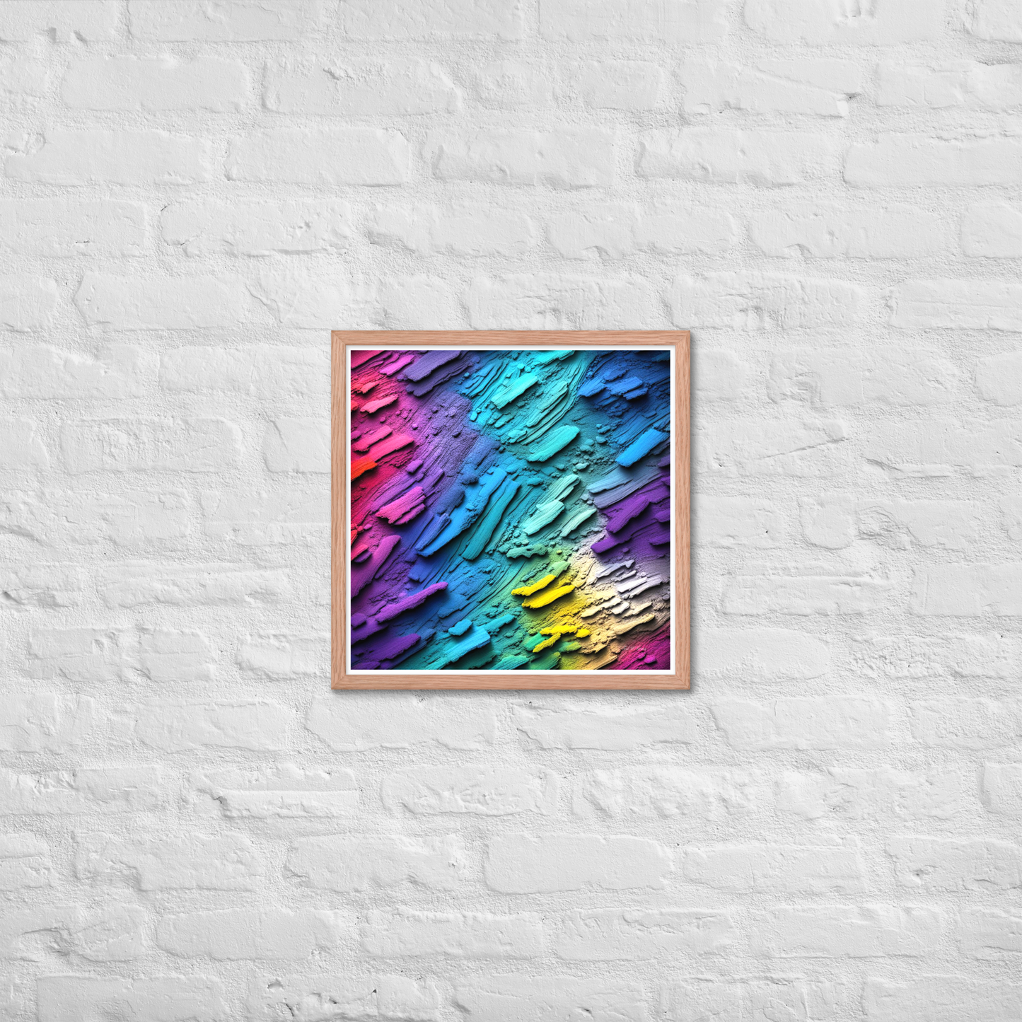 Rainbow Spectrum - Framed Matte Poster Home & Garden > Decor > Artwork > Posters, Prints, & Visual Artwork