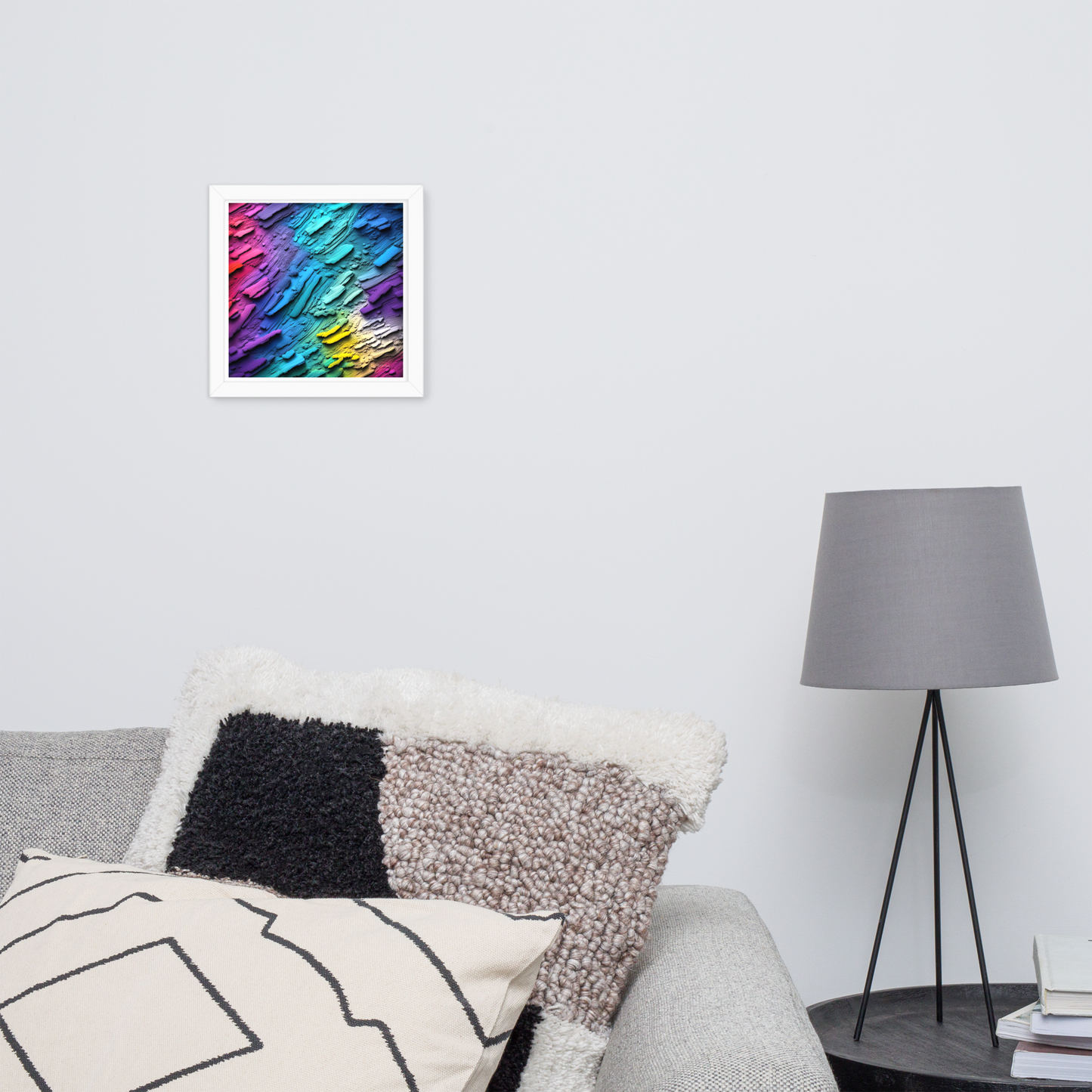 Rainbow Spectrum - Framed Matte Poster Home & Garden > Decor > Artwork > Posters, Prints, & Visual Artwork