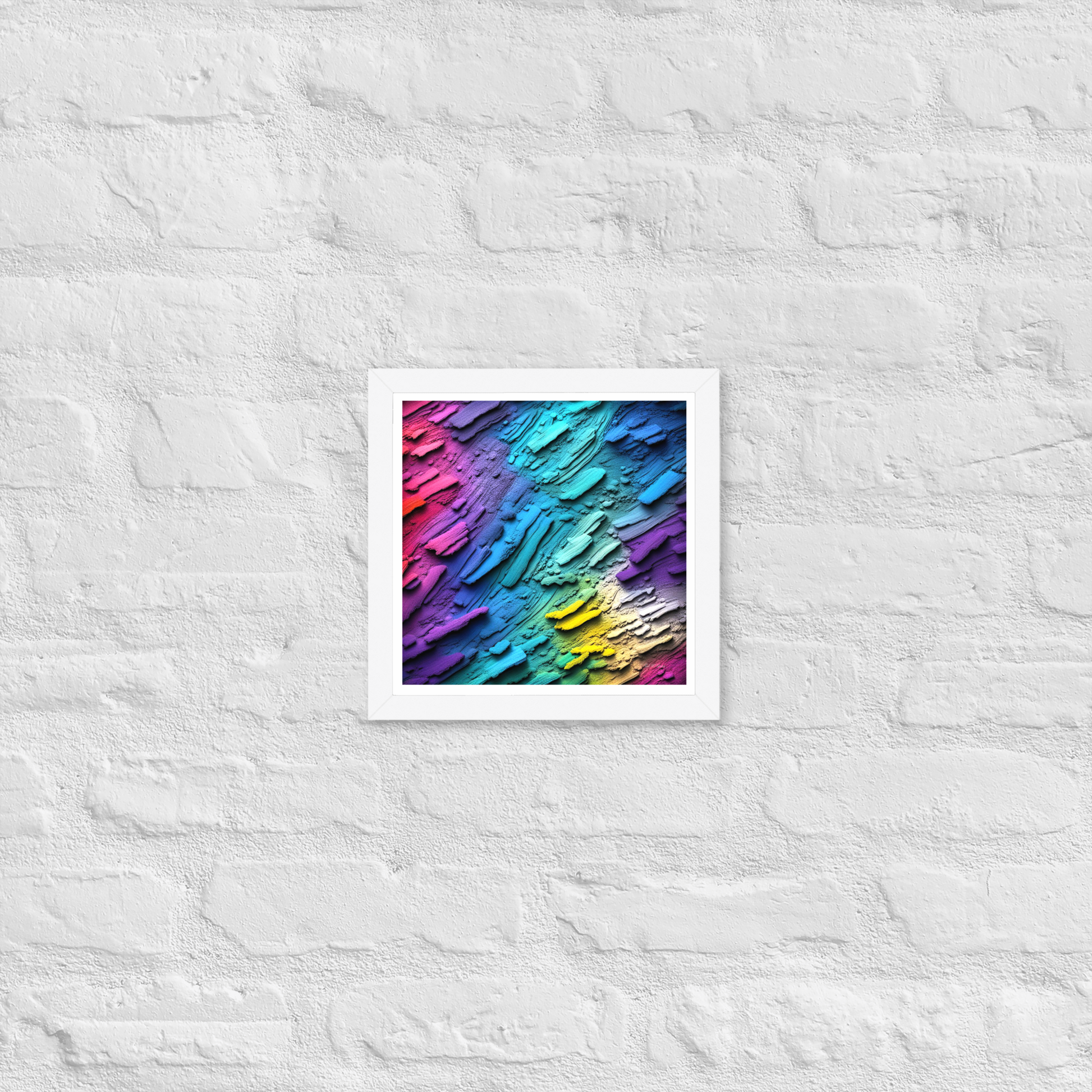 Rainbow Spectrum - Framed Matte Poster Home & Garden > Decor > Artwork > Posters, Prints, & Visual Artwork