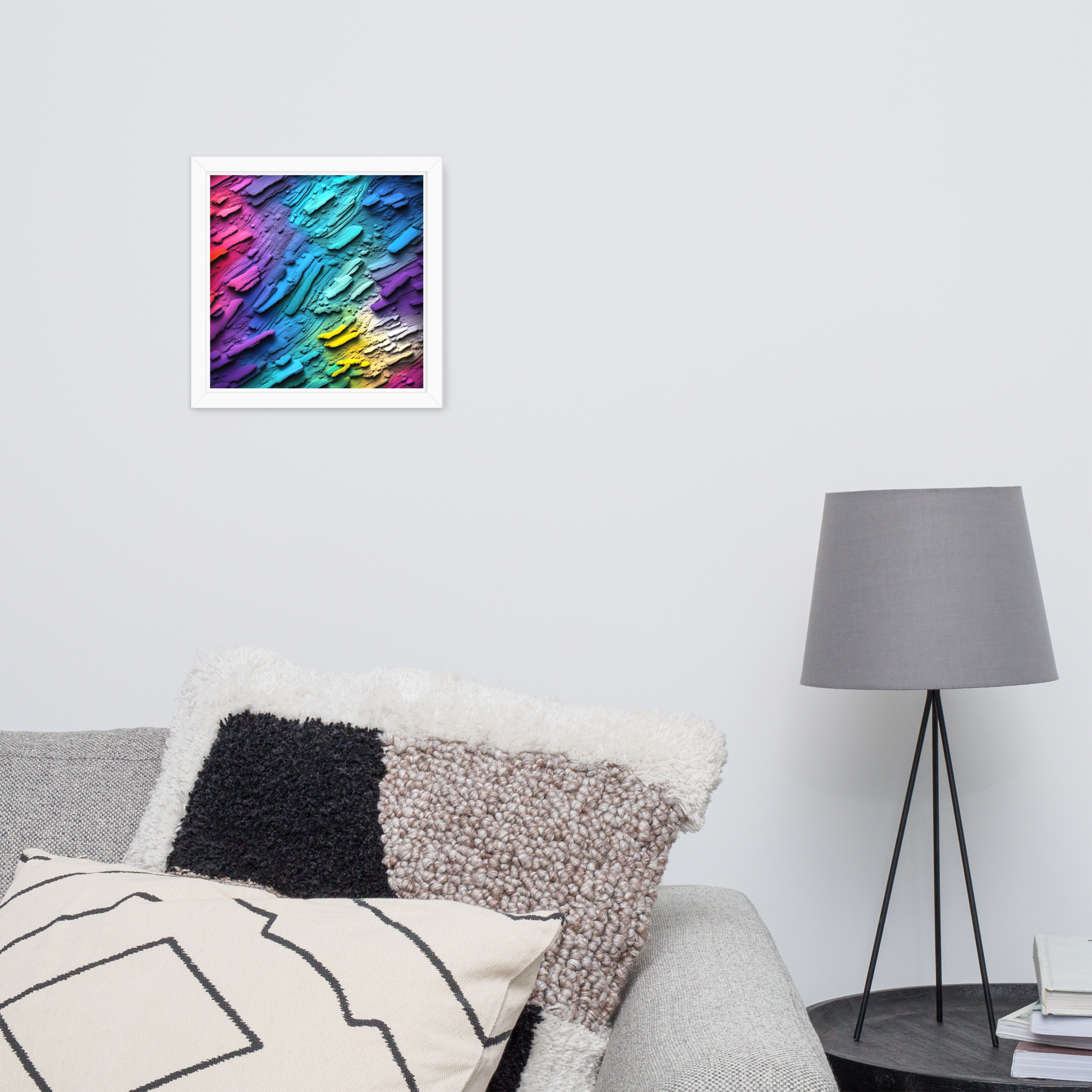 Rainbow Spectrum - Framed Matte Poster Home & Garden > Decor > Artwork > Posters, Prints, & Visual Artwork