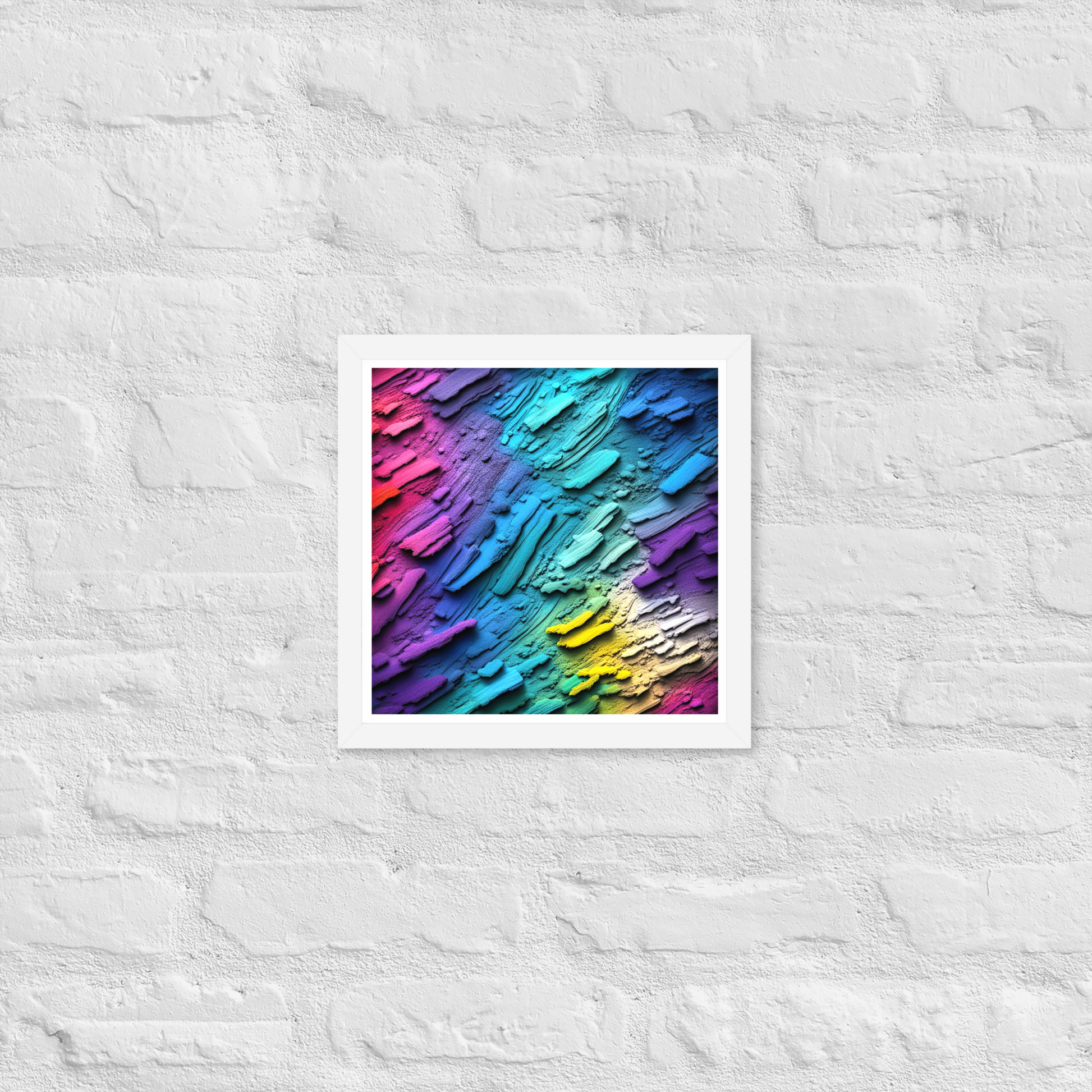 Rainbow Spectrum - Framed Matte Poster Home & Garden > Decor > Artwork > Posters, Prints, & Visual Artwork