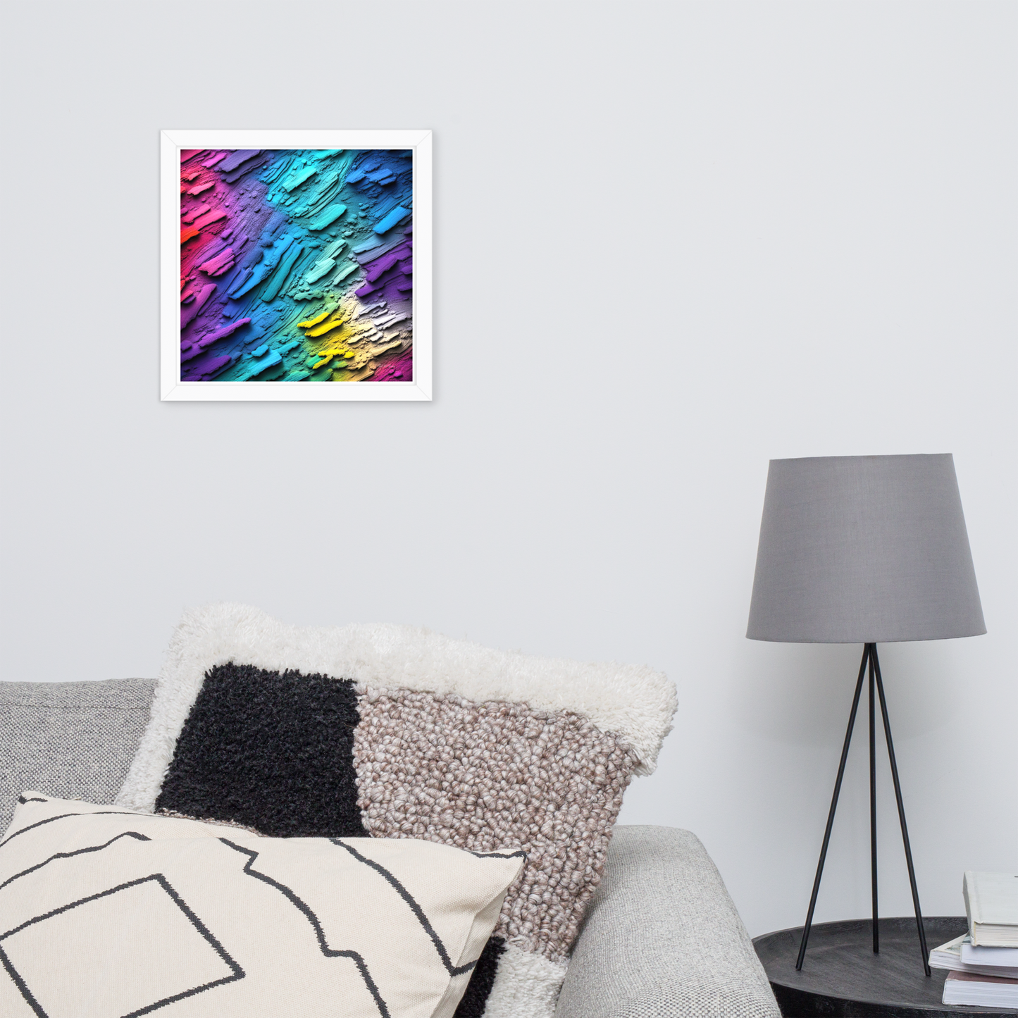 Rainbow Spectrum - Framed Matte Poster Home & Garden > Decor > Artwork > Posters, Prints, & Visual Artwork