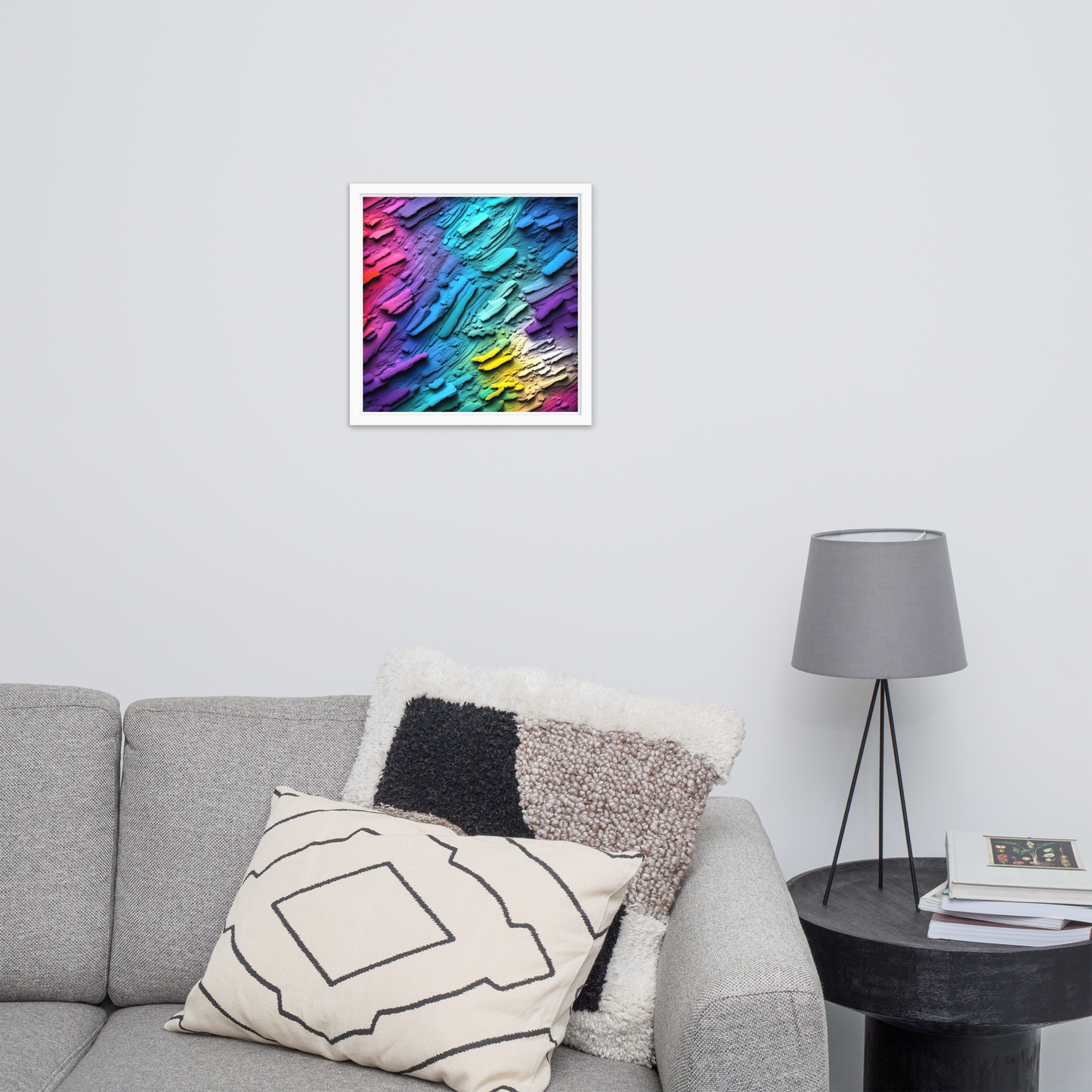 Rainbow Spectrum - Framed Matte Poster Home & Garden > Decor > Artwork > Posters, Prints, & Visual Artwork