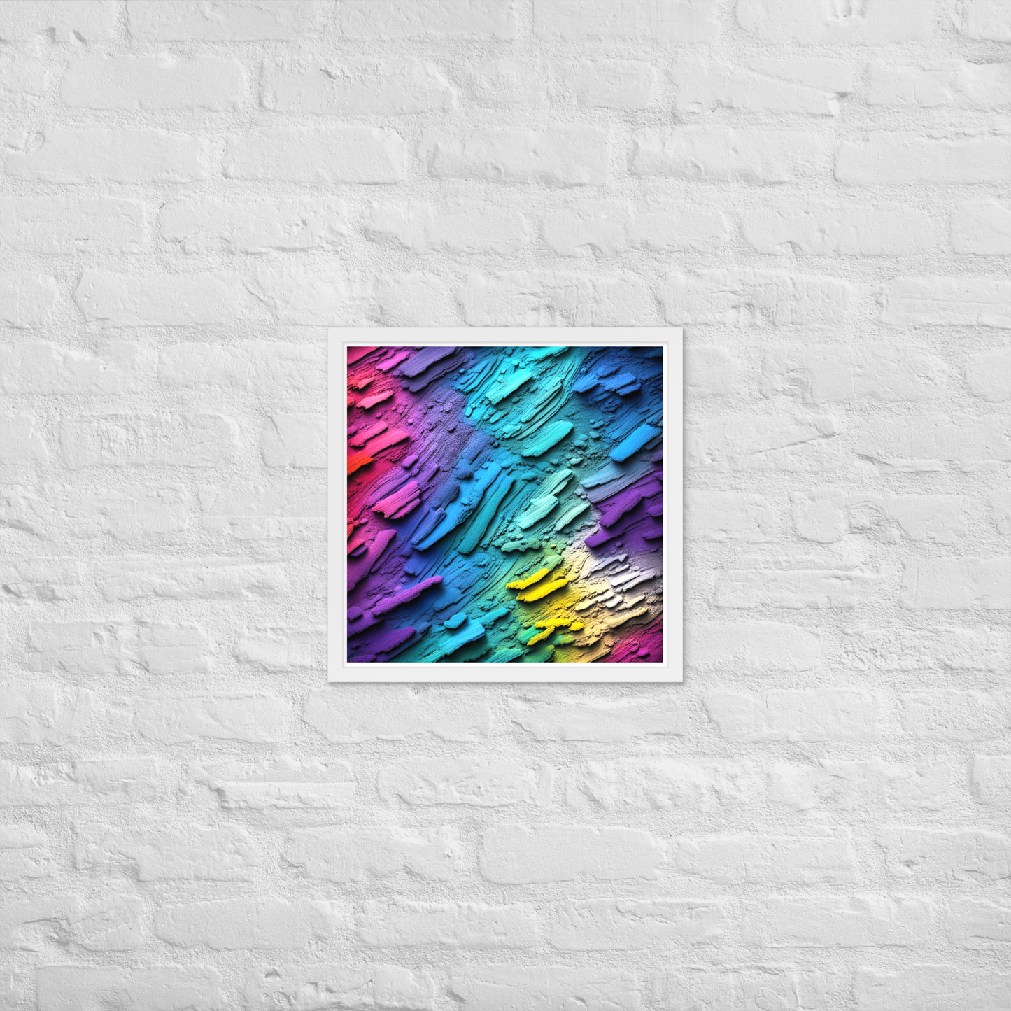 Rainbow Spectrum - Framed Matte Poster Home & Garden > Decor > Artwork > Posters, Prints, & Visual Artwork