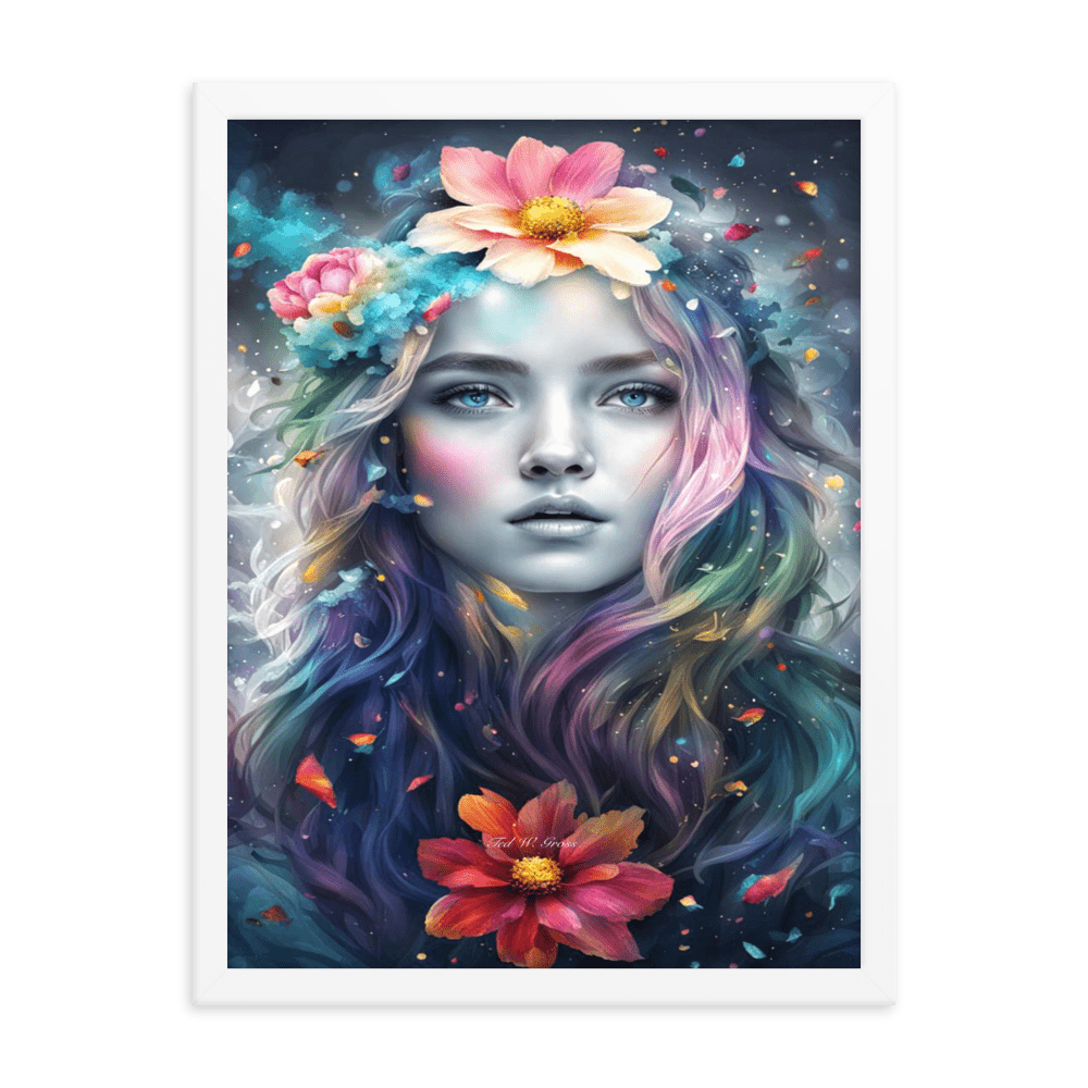 Fantasia's Daughter Premium Photo Paper Framed Poster Home & Garden > Decor > Artwork > Posters, Prints, & Visual Artworkd