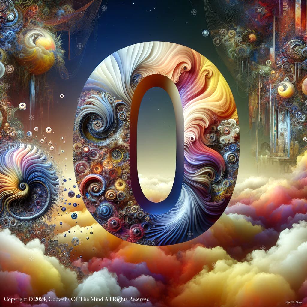 Fantasy Font Odyssey - Numeral 0 Art > Digital Art > Cobwebs Of The Mind > Abstract > Digital Compositions