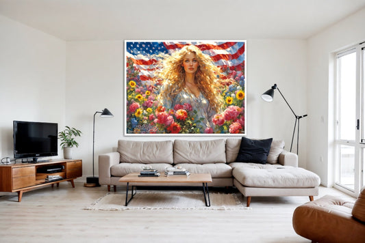 Freedom's Flowering Dawn - OpenSea NFT American Reverie Legendary 1 - Drop - Cobwebs Of The Mind