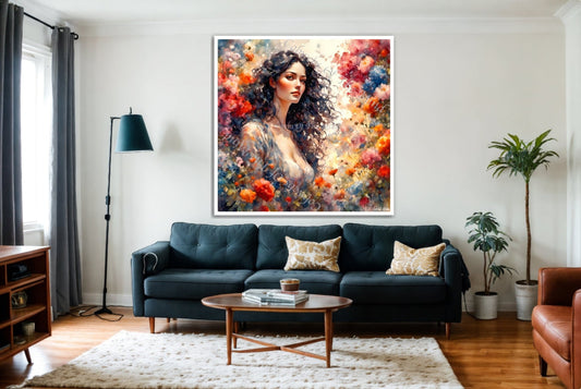 Gentle Look - OpenSea Feminine Mosaic NFT 1 - Drop - Cobwebs Of The Mind