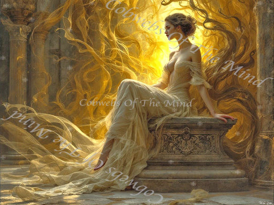 Gilded Pantheon - OpenSea NFT Whispers of Desire - Cobwebs Of The Mind