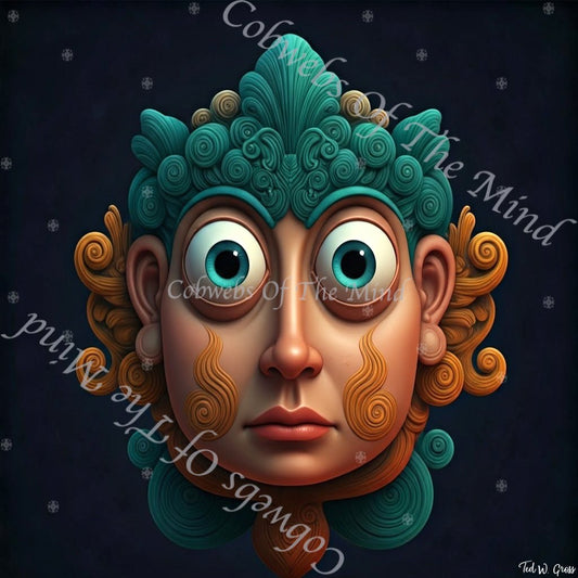 Gloms 001 - Gloms NFT 1 - Drop Collection - Cobwebs Of The Mind