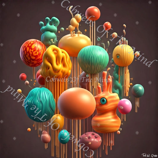 Gloms 003 - Gloms NFT 1 - Drop Collection - Cobwebs Of The Mind