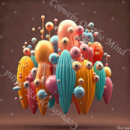 Gloms 005 - Gloms NFT 1 - Drop Collection - Cobwebs Of The Mind