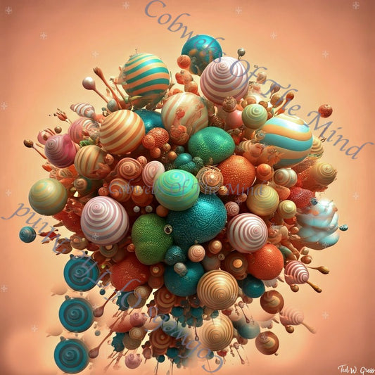 Gloms 015 - Gloms NFT 1 - Drop Collection - Cobwebs Of The Mind