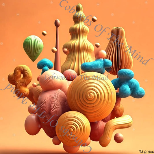 Gloms 016 - Gloms NFT 1 - Drop Collection - Cobwebs Of The Mind