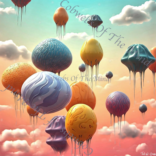 Gloms 019 - Gloms NFT 1 - Drop Collection - Cobwebs Of The Mind