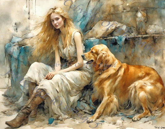 Golden Friend - OpenSea NFT Chromatic Companions - Cobwebs Of The Mind