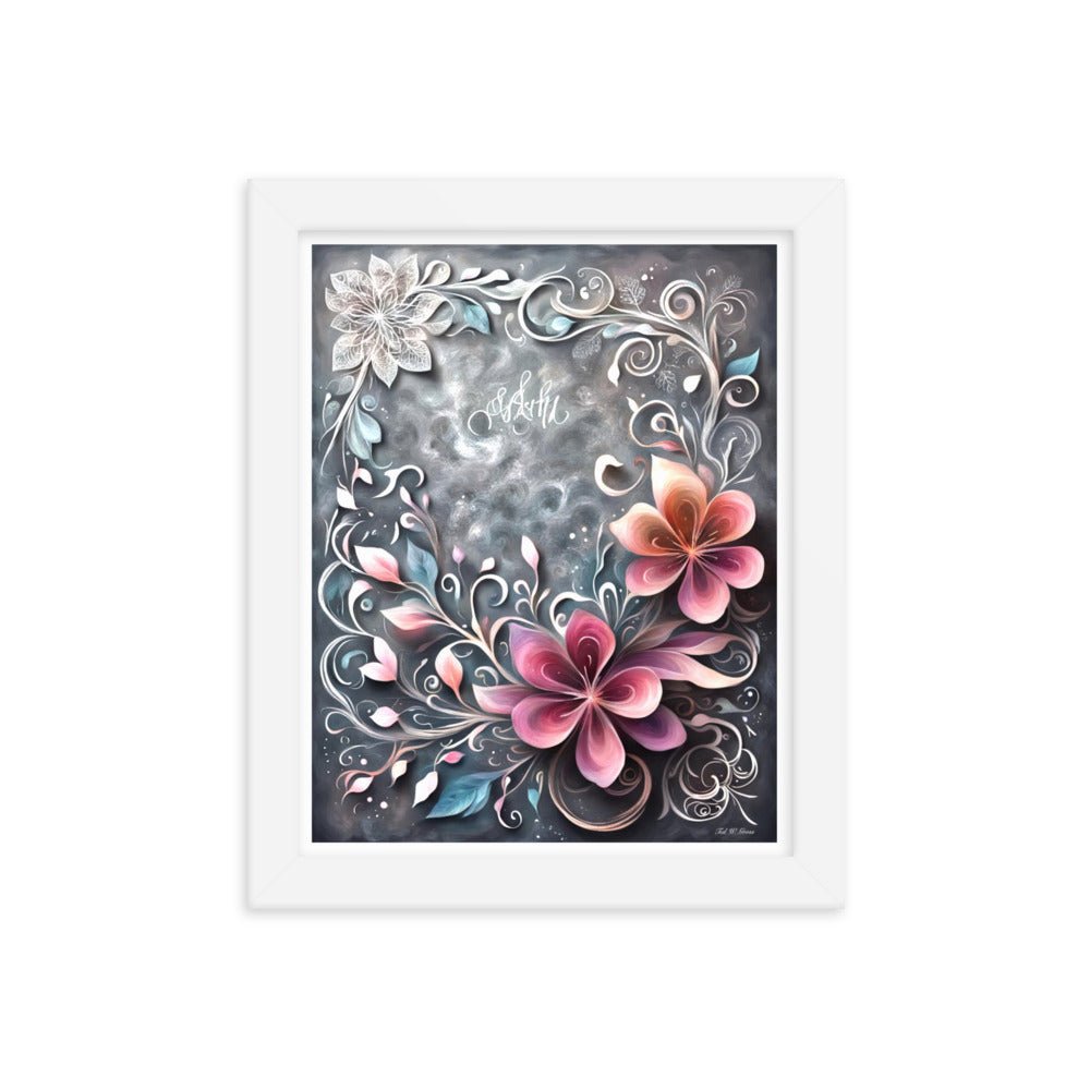 Graceful Elegance - Framed Matte Poster Home & Garden > Decor > Artwork > Posters, Prints, & Visual Artwork