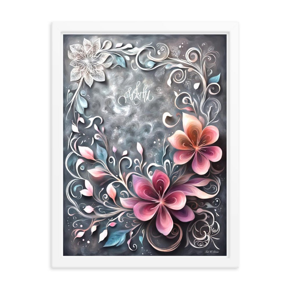 Graceful Elegance - Framed Matte Poster Home & Garden > Decor > Artwork > Posters, Prints, & Visual Artwork