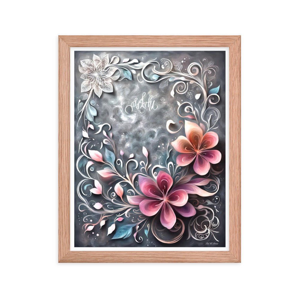 Graceful Elegance - Framed Matte Poster Home & Garden > Decor > Artwork > Posters, Prints, & Visual Artwork