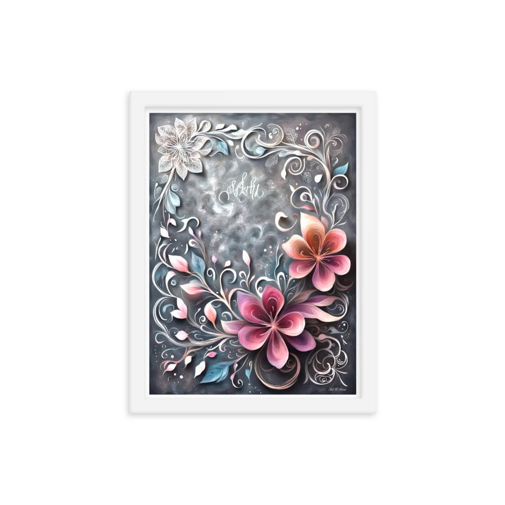 Graceful Elegance - Framed Matte Poster Home & Garden > Decor > Artwork > Posters, Prints, & Visual Artwork