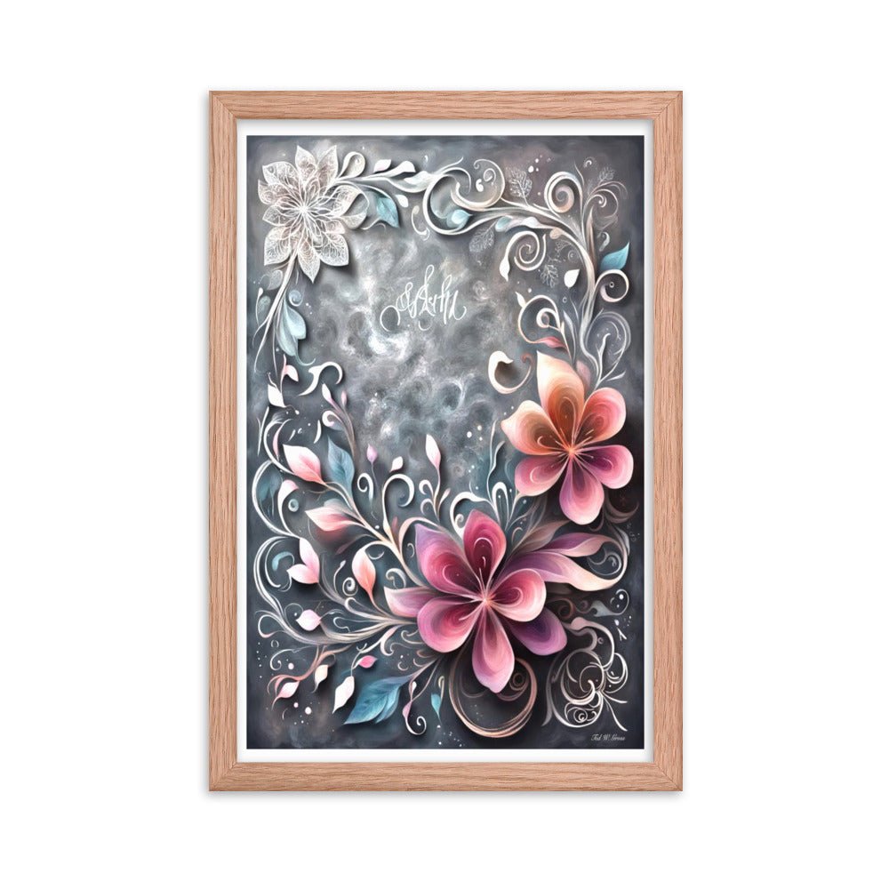 Graceful Elegance - Framed Matte Poster Home & Garden > Decor > Artwork > Posters, Prints, & Visual Artwork