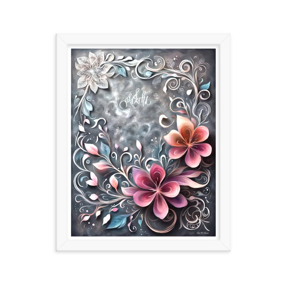 Graceful Elegance - Framed Matte Poster Home & Garden > Decor > Artwork > Posters, Prints, & Visual Artwork