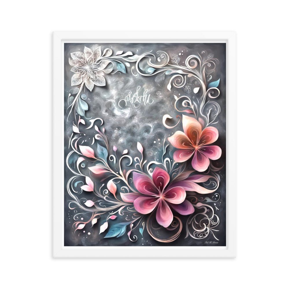 Graceful Elegance - Framed Matte Poster Home & Garden > Decor > Artwork > Posters, Prints, & Visual Artwork